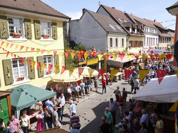 Weinfest von Oben